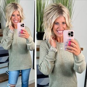 Thread & Supply Joella Sweater in Sage